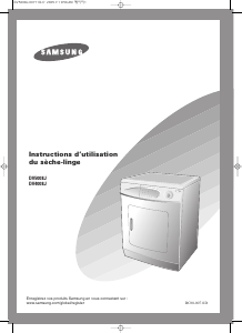 Mode d’emploi Samsung DV5008J Sèche-linge
