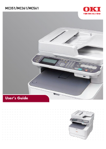 Manual OKI MC351 Multifunctional Printer