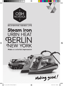 Käyttöohje OBH Nordica 2111 URBN Heat London Silitysrauta