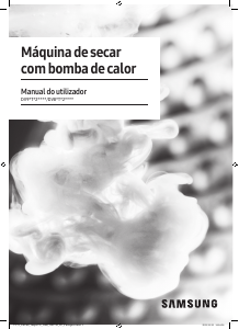 Manual Samsung DV90T5240TW Máquina de secar roupa