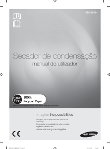 Manual Samsung SDC3C801 Máquina de secar roupa