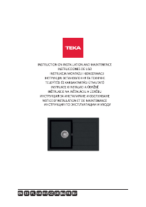Manual Teka CLIVO 50 S-TQ 1B Sink