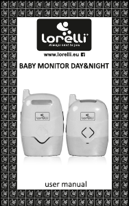 Εγχειρίδιο Lorelli Compact Day & Night Ενδοεπικοινωνία μωρού