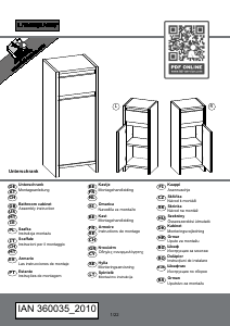 Handleiding Livarno IAN 360035 Kast