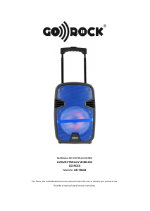 Manual Go Rock GR-TR162 Speaker