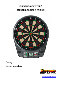 Manuál Harrows Master Choice Series 2 Terč na šipky
