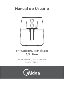 Manual Midea FRP31 Fritadeira
