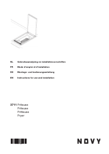 Handleiding Novy 3711 Friteuse