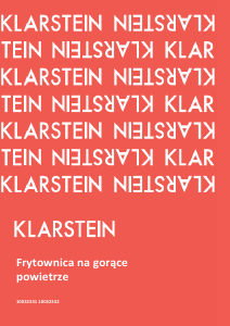 Instrukcja Klarstein 10032331 Frytkownica