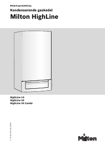 Brugsanvisning Milton HighLine 24 Combi Gaskedel