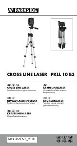 Handleiding Parkside PKLL 10 B3 Lijnlaser