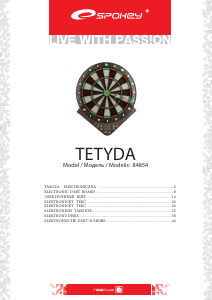 Vadovas Spokey 84854 Tetyda Smiginio lenta