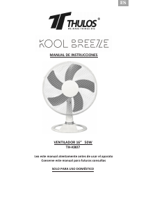 Manual de uso Thulos TH-KB07 Kool Breeze Ventilador