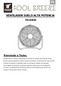 Handleiding Thulos TH-KB05 Kool Breeze Ventilator