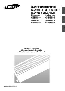 Manual de uso Samsung AVMDH072B10 Aire acondicionado