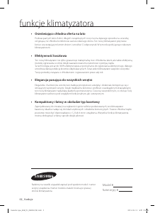 Instrukcja Samsung AVXCMH060EE Klimatyzator