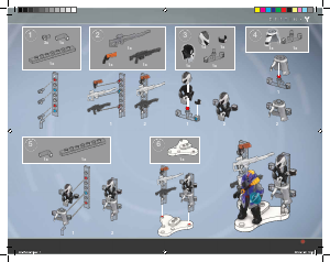 Mode d’emploi Mega Bloks set DPJ06 Destiny Warlock Samsara armory