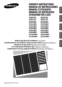 Manual de uso Samsung AZ18A1MEB Aire acondicionado