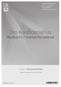 Vadovas Samsung NS0351DXEA Oro kondicionierius