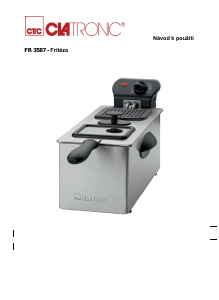 Manuál Clatronic FR 3587 Fritéza