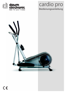 Bedienungsanleitung Daum Cardio Pro Crosstrainer
