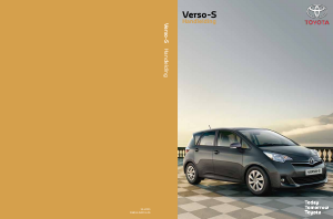 Handleiding Toyota Verso-S (2011)