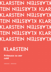 Manual Klarstein 10032332 Friteuză