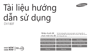 Hướng dẫn sử dụng Samsung DV180F Máy ảnh kỹ thuật số