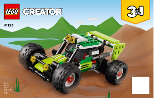 Mode d’emploi Lego set 31123 Creator Le buggy tout-terrain