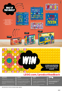 Mode d’emploi Lego set 41950 DOTS Lots d'extra DOTS – Lettres