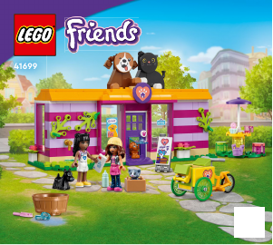 Käyttöohje Lego set 41699 Friends Lemmikkihoitolan kahvila