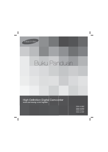 Panduan Samsung HMX-U20BP Kamera Digital