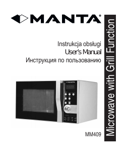 Handleiding Manta MM409 Magnetron