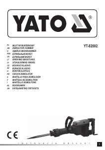 Manual Yato YT-82002 Ciocan demolator