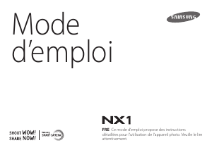 Mode d’emploi Samsung NX1 Appareil photo numérique