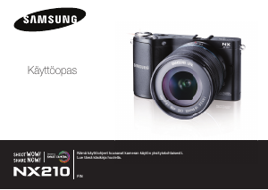 Käyttöohje Samsung NX210 Digitaalikamera