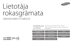Rokasgrāmata Samsung WB352F Digitālā kamera