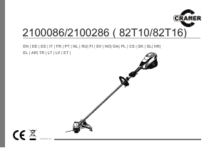 Mode d’emploi Cramer 82T16 Coupe-herbe