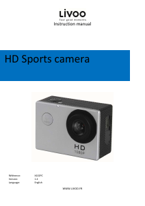 Manual Livoo X102PC Action Camera