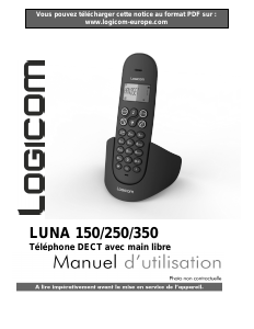 Mode d’emploi Logicom Luna 150 Téléphone sans fil