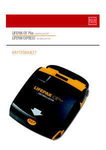 Käyttöohje Physio Control Lifepak Express Defibrillaattori