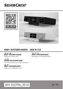 Mode d’emploi SilverCrest IAN 352706 Radio