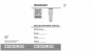 Handleiding SilverCrest SLSN 3 B2 Scheerapparaat