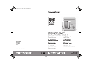 Instrukcja SilverCrest IAN 360497 Mikser