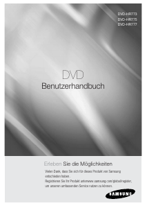 Bedienungsanleitung Samsung DVD-HR775 DVD-player
