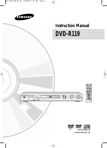 Handleiding Samsung DVD-R119 DVD speler