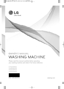 Manual LG T1532AFPS5 Washing Machine