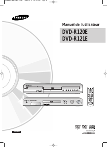 Mode d’emploi Samsung DVD-R121E Lecteur DVD