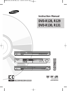 Manuál Samsung DVD-R129 Přehrávač DVD