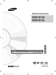 Manual Samsung DVD-R155 Leitor de DVD